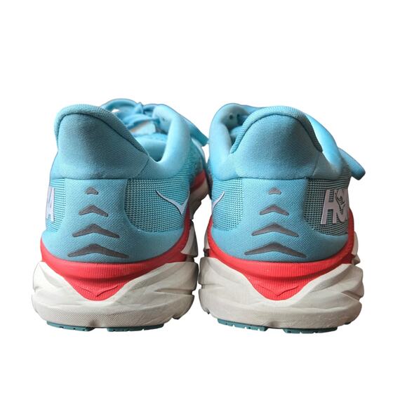 Hoka One One Women's Clifton 8 running shoes size 7.5 B No Insoles - Picture 4 of 9